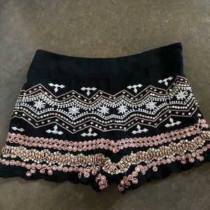 Forever 21 sequin shorts
